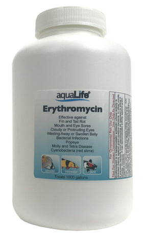 Aqualife Erythromycin – Treats 1000 Gallons