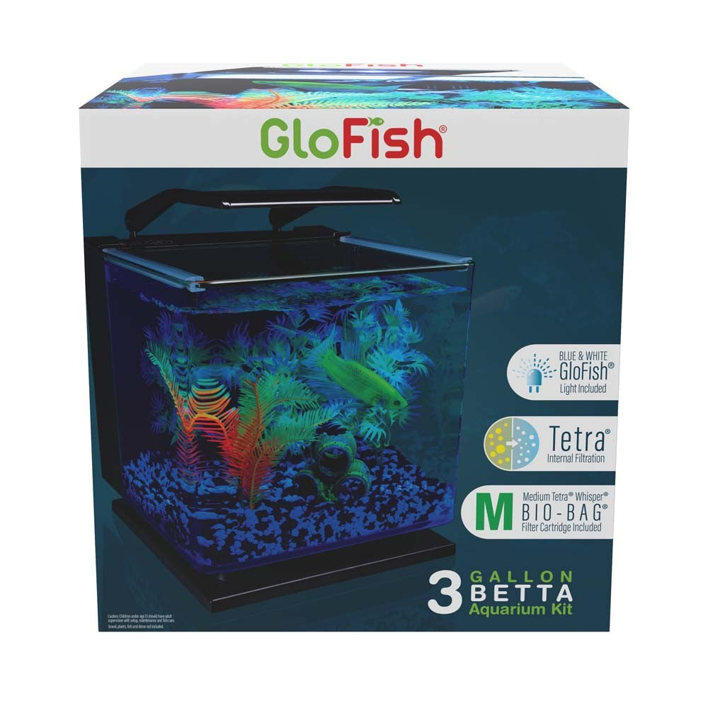  Tetra Glass Aquarium 5.5 Gallons, Rectangular Fish