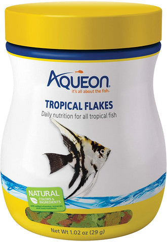 Aqueon Tropical Flakes - 1.02oz (29g)