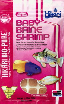 Hikari Bio-Pure Frozen Fish Food Baby Brine Shrimp 1.75oz