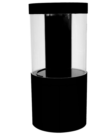 Pro Clear Procylinder 125 Acrylic Cylinder Aquarium w/ Pump, Lights & Filter - Black