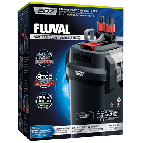 Fluval External Performance Canister Filter 207