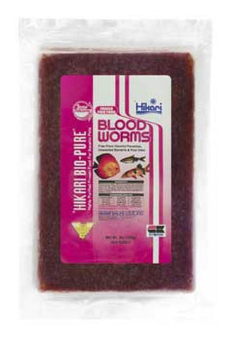 Hikari Bio-Pure Frozen Fish Food Blood Worms 8oz