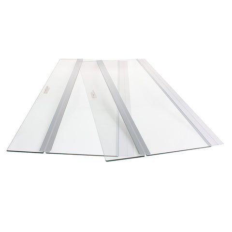 Seapora Glass Canopy - 84" x 24"