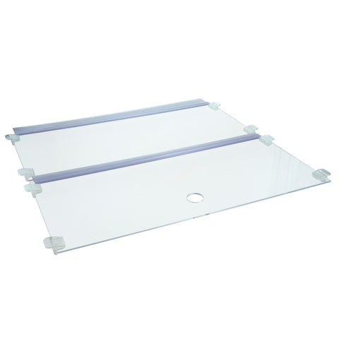 Seapora Glass Canopy - Rimless - 20" x 20"