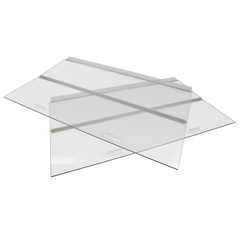 Seapora Glass Canopy - 72" x 24"