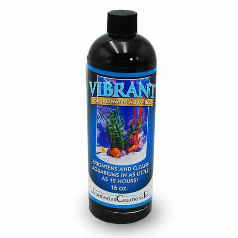 Underwater Creations Vibrant Liquid Aquarium Cleaner Saltwater - 16oz