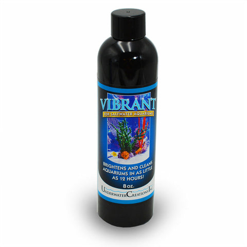 Underwater Creations Vibrant Liquid Aquarium Cleaner Saltwater - 8oz