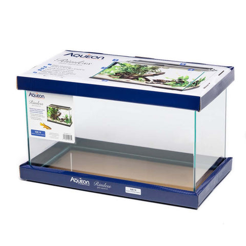 Aqueon Rimless Rectangle Aquarium Tank 10 Gallons