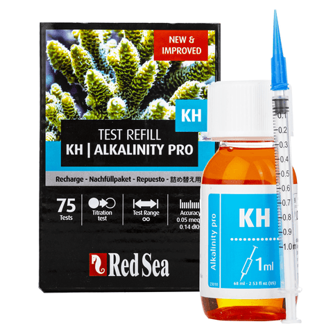 Red Sea KH Alkalinity Pro Test Refill Kit